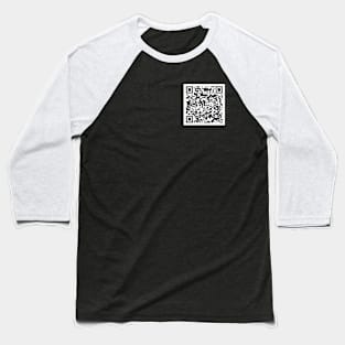 Shape of you music QR Code Design Baseball T-Shirt